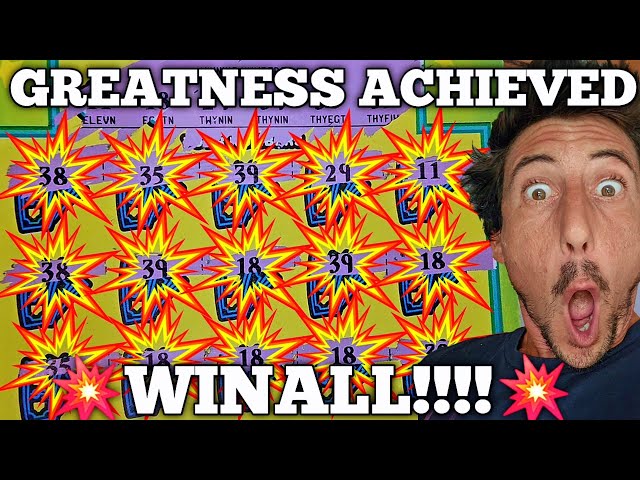 💥WINALL💥Greatness Was Achieved🤑 Scratch Life