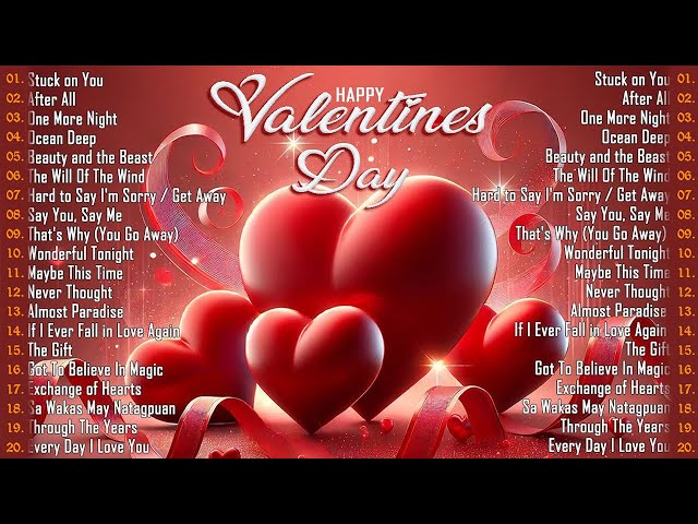 BEST VALENTINE'S DAY SONGS | RELAXING BEAUTIFUL LOVE SONGS THROWBACK 80's 90's| BEST OPM LOVE SONGS