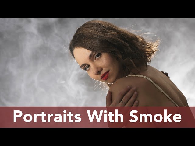 6 Stunning Portrait Techniques Using The Handheld SmokeNINJA Pro #fogmachine  #smokemachine