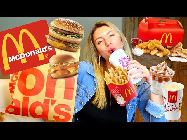 MUKBANG MC DONALD'S!!!!!! GUARDATEMI MENTRE MANGIO!