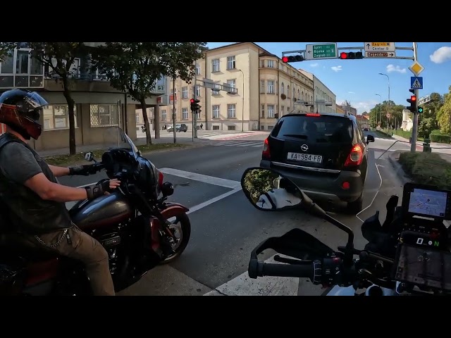 With Čika Story and friends through Karlovac on BMW F800GS 2024