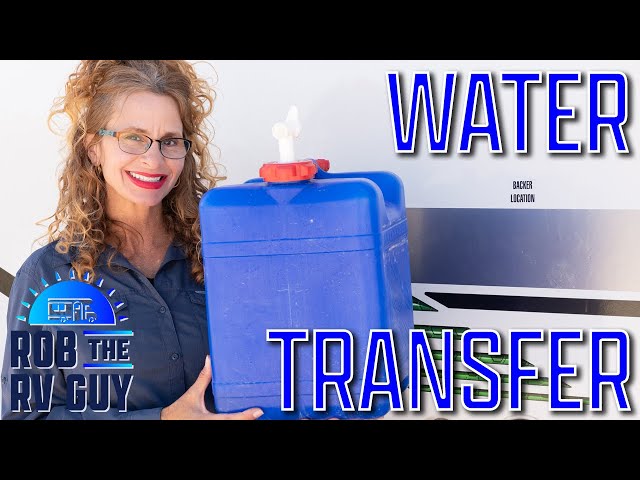 Refilling RV Fresh Water While Boondocking – No Lifting Required!