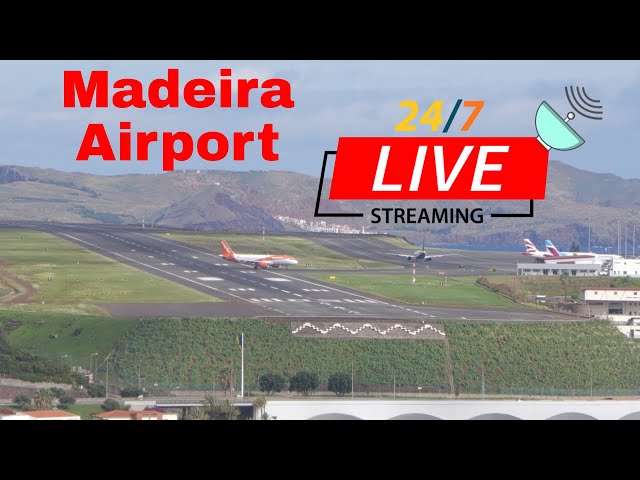 Madeira Airport LIVE 24/7 ATC