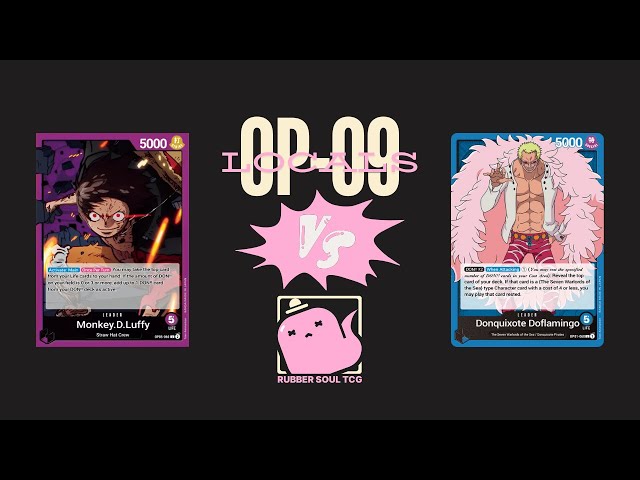 (OP09) OPTCG POV: Pluffy vs Doffy! Omega Gaming Locals! Round 1!