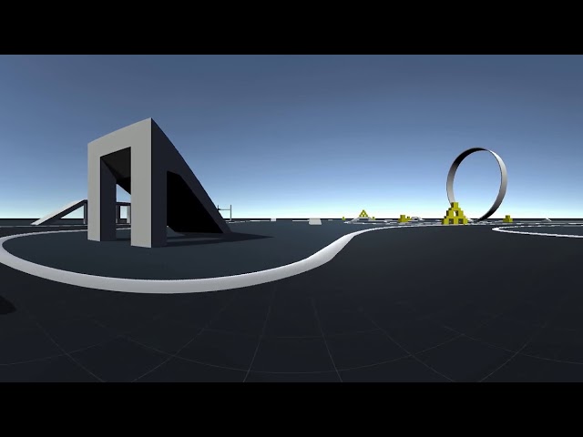 360 Unity Car Drive Demo Video