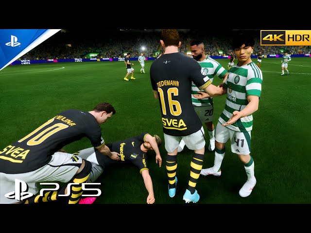 (PS5) EA FC 25 | CEL vs AIK | Champion League | ULTRA Realistic Graphics Gameplay [4K 60FPS HDR]