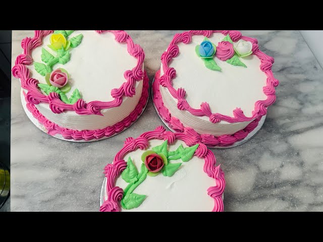 Vanilla cake decoration | how make vanillla cake | new trending cake design