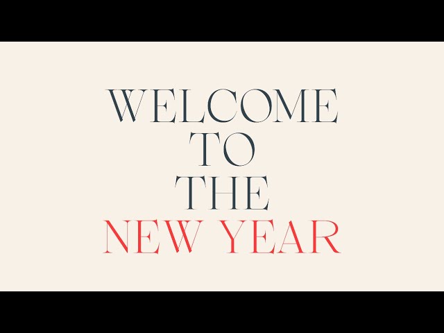 Welcome to the new year - Kristen Cruz ( official lyric video)