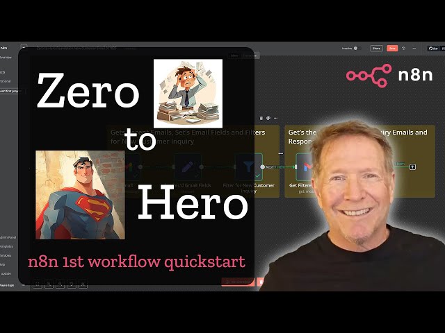 Getting Started with n8n | A QuickStart Guide to Your 1st Timesaving Workflow