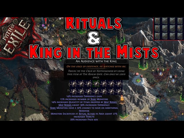 Rituals & Audience with the King in the Mists! Hopefully vaaling ingenuity belts afte!|L97|!build