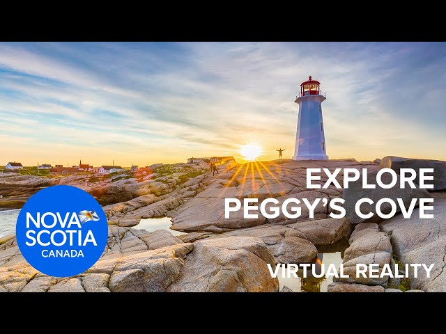 Explore Peggy’s Cove | Virtual Reality Video