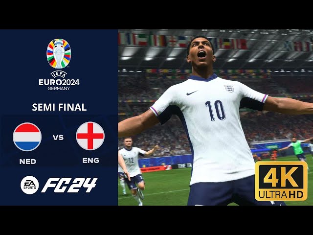 FC 24 - NETHERLANDS VS ENGLAND | SEMI FINAL | EUFA EURO 2024 [4K]