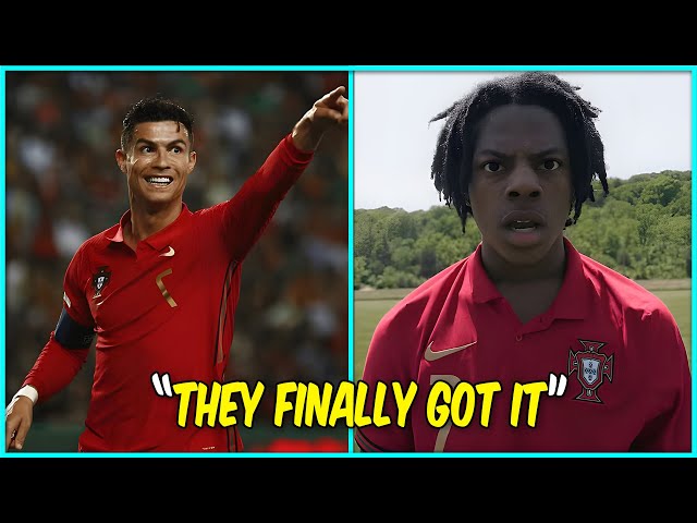 Ishowspeed Meets Ronaldo and Celebrates with Pitch Invading Fan at Portugal vs Bosnia