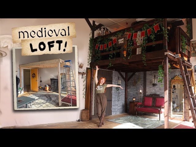 A Medieval Loft Makeover! (ft. Faelight Forge)