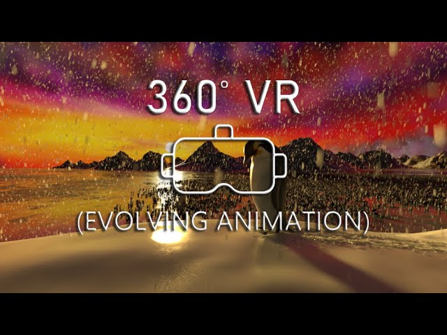 360 VR Animated Art (Evolving Animation)