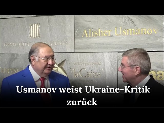 Alisher Usmanov weist Kritik aus der Ukraine zurück | Republic News Deutsch AC1I