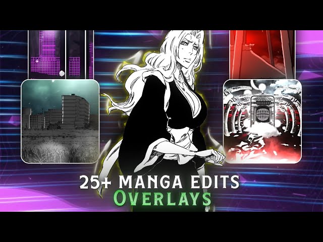 New manga edits background overlays | Background overlays pack alight motion