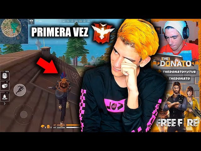 REACCIONANDO A MI PRIMERA VEZ LLEGANDO A HEROICO EN FREE FIRE *emotivo* | TheDonato