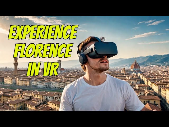 360° VR Daytime Walking Tour of Florence: Michelangelo's 'David', Giotto's Bell Tower & More