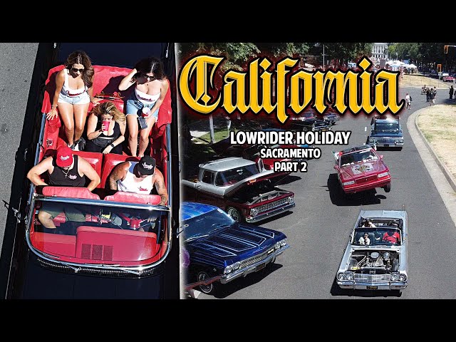 California Lowrider Holiday on Capitol Mall Car Cruisin 2024 Part 2