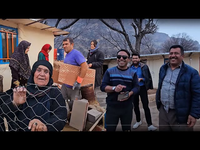 Mahmoud's presence on the farm and happy events for the grandma's family