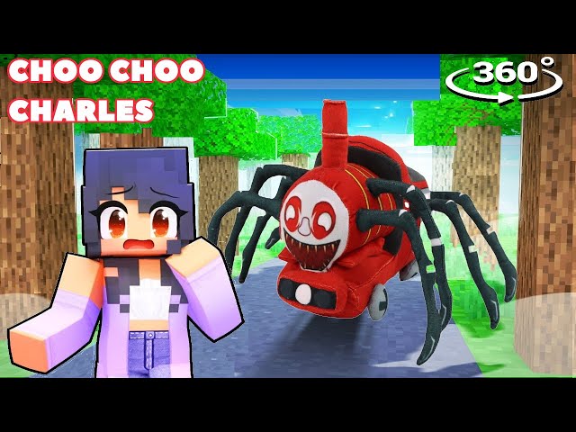 WHO CAN SAVE APHMAU from CHOO CHOO CHARLES in Minecraft 360°