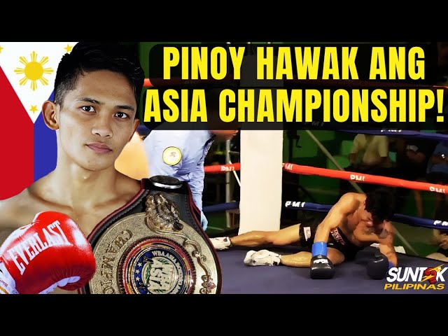 PINOY SINIBAK ANG TIGRE NG INDONESIA! BAGONG KAMPEON NG ASIA | REYMART TAGACANAO VS HAMSON LAMANDAU