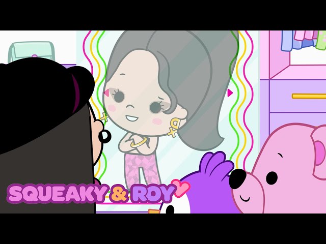 Brand New! | Squeaky & Roy - Help me choose an outfit! | Funny Cartoons | Invisible Universe