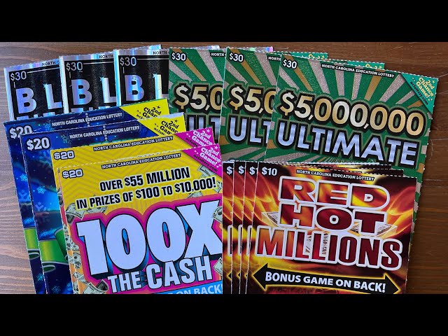 $300 in NC Scratch-offs! 🥵Were These RED HOT or ICE COLD?🥶