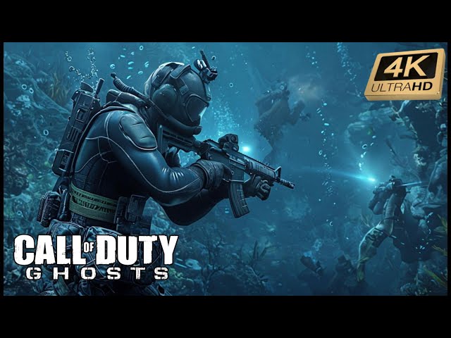 GHOSTS INTO THE DEEP Realistic ULTRA Graphics Gameplay 4k 60fps Call of Duty