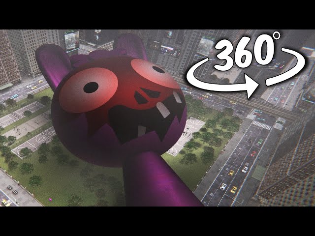 Incredibox Sprunki invade the City | 360° VR