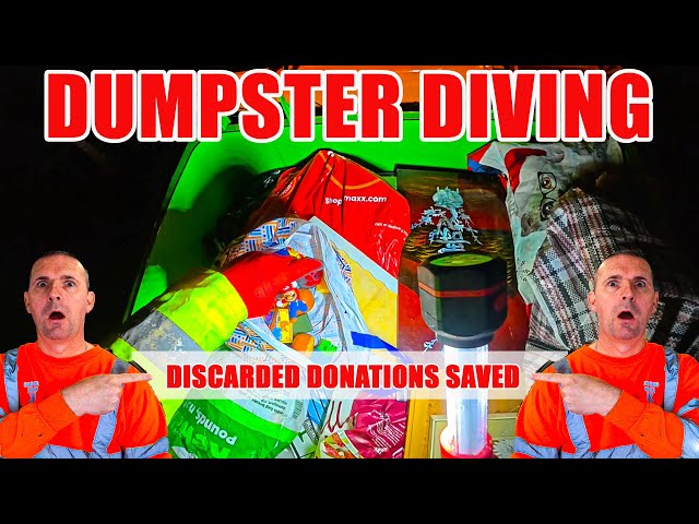 😲 DUMPSTER DIVING CHARITY SHOPS, INSANE MCDONALDS COLLECTABLES FOUND😲