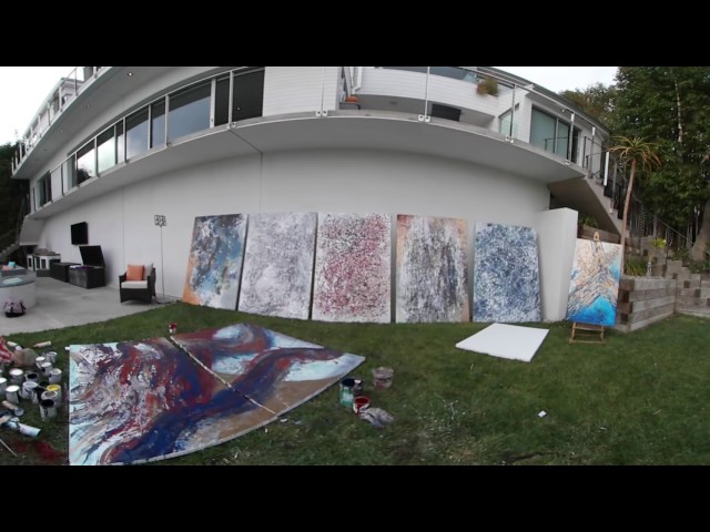 The Modern Artista: An Artist in Action (360 video - Part 2) Extended