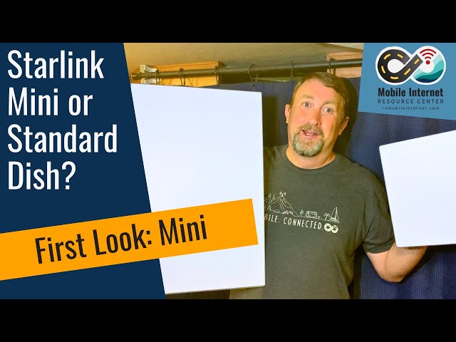 Starlink Mini or Starlink Standard (Gen 3) for RV Use? First Look Video Comparison!