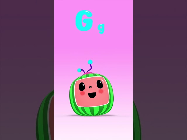 G is for Giggle #cocomelon #abcs #alphabet #shorts #abc #letterg #learning CoComelon Nursery Rhymes