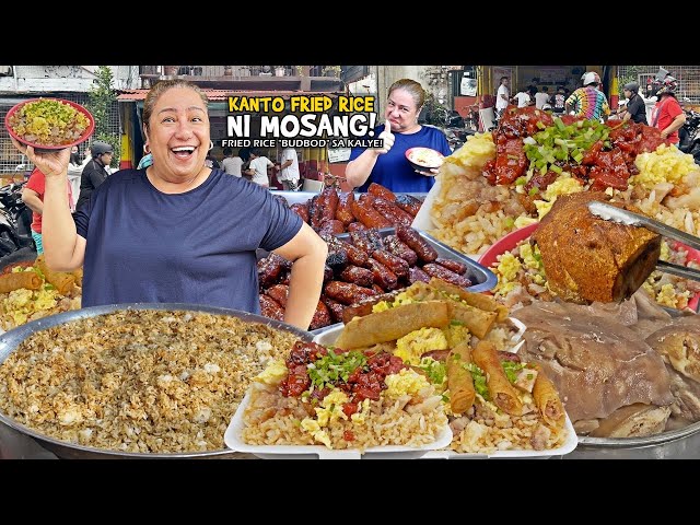 Fried Rice na "BUDBOD" ni MOSANG, Paborito ni Pepito Manaloto! | FRIED RICE sa KALYE!