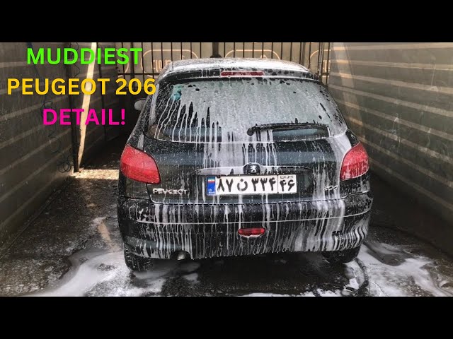 Extremly Deep Cleaning A MUDDY Car! | Mehregan KH Detailing FULL PART #asmr #satisfying