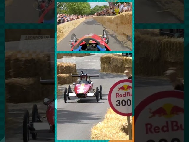 Formula One soapbox race classic POV run #redbullsoapboxrace