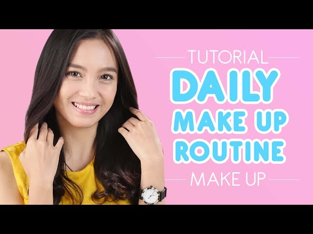 Make Up Natural Sehari-Hari | Daily Routine