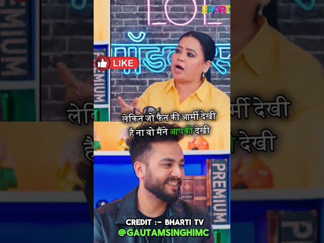 bharti Singh का जबाब सुनकर दंग रह गये 😱 | Elvish Yadav | Big Boss | @ElvishYadavVlogs #elvishyadav