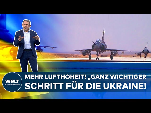 PUTINS KRIEG: Mirage 2000-Kampfjets für die Ukraine! „Ein ganz wichtiger Schritt!“ | WELT Analyse