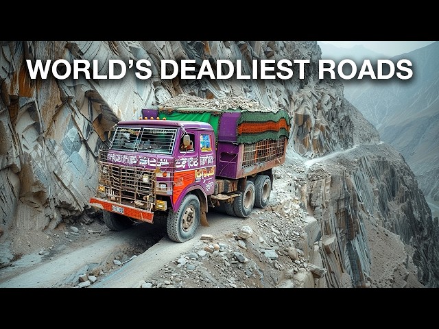 THE IMMORTAL TRUCKERS OF PAKISTAN - On the world’s most dangerous roads 🇵🇰