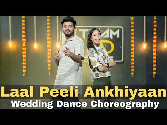 Laal Peeli Akhiyaan Wedding Dance Choreography #laalpeeliakhiyaan #dancewithnikhil