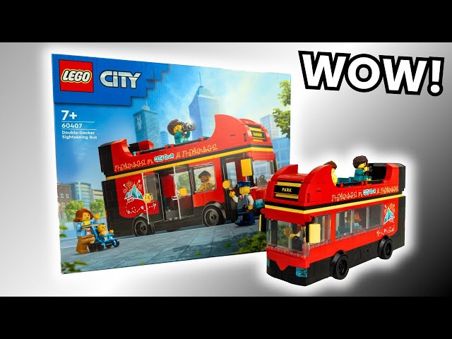 Piętrowy, czerwony autokar! LEGO City 60407