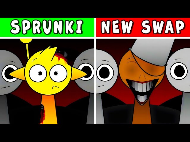 360 VR Sprunki Retake But Human Last Update In Incredibox Sprunki | Normal Vs Horror Style