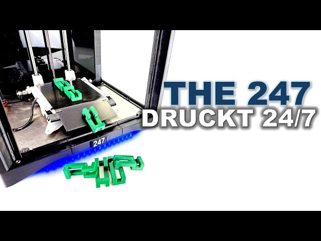 THE247: Mein voll-automatischer und gedruckter 3D-Drucker Prototyp!