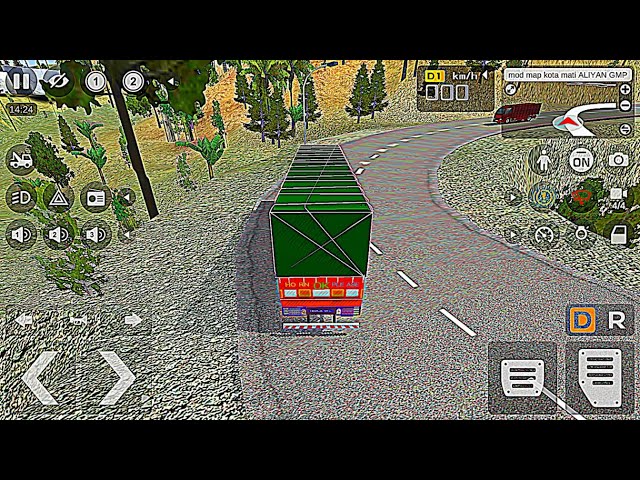 Bus Simulator Indonesiya - Ultimate dangerous hils driving - Android game play