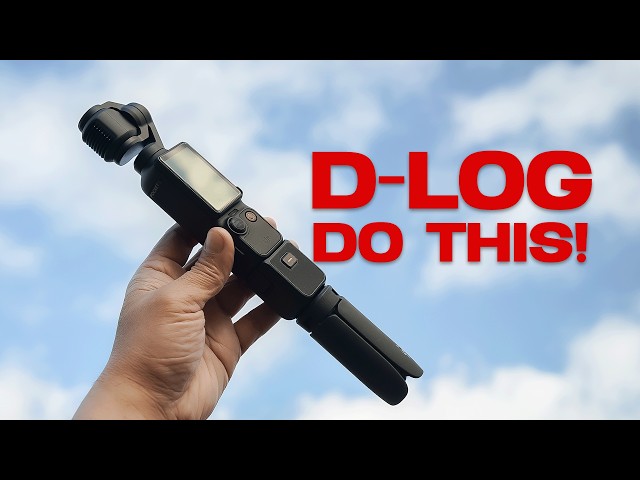 DLOG worth the HYPE? settings for DJI Pocket Osmo 3