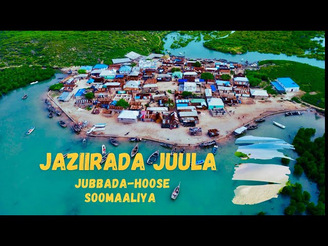 Jaziirada Juula ee Gobolka Jubbada-Hoose Soomaaliya. Juula Baajuni Islands.