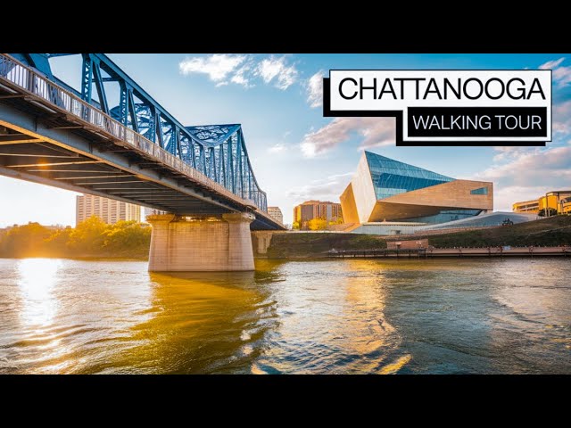 🌆 Discover Chattanooga: The Ultimate Downtown Walking Tour Experience - 4k City Walks in 60p